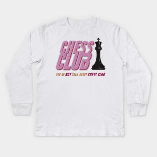 Chess Club Kids Long Sleeve T-Shirt